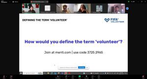 CIES Conference on “Volunteer Management at FIFA”